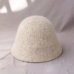 Cappello da pescatore da donna, cappello da pescatore pieghevole in lana per la stagione fredda, cappello da pescatore vintage, berretto da viaggio morbido e caldo