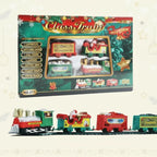 Set trenino elettrico di Natale per bambini con suoni e luci