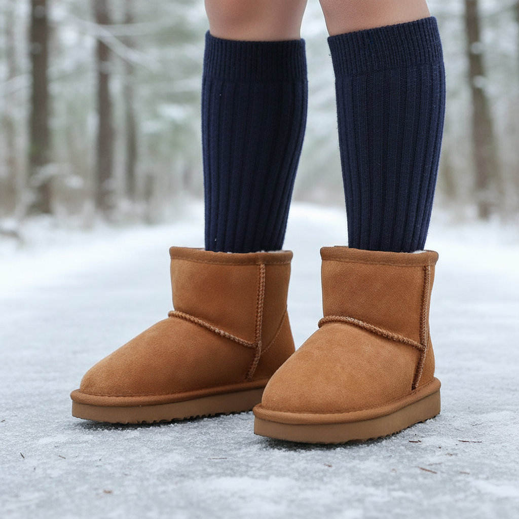 Stivali invernali caldi impermeabili per bambini