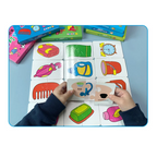Set di puzzle in legno per lo sviluppo cognitivo dei bambini