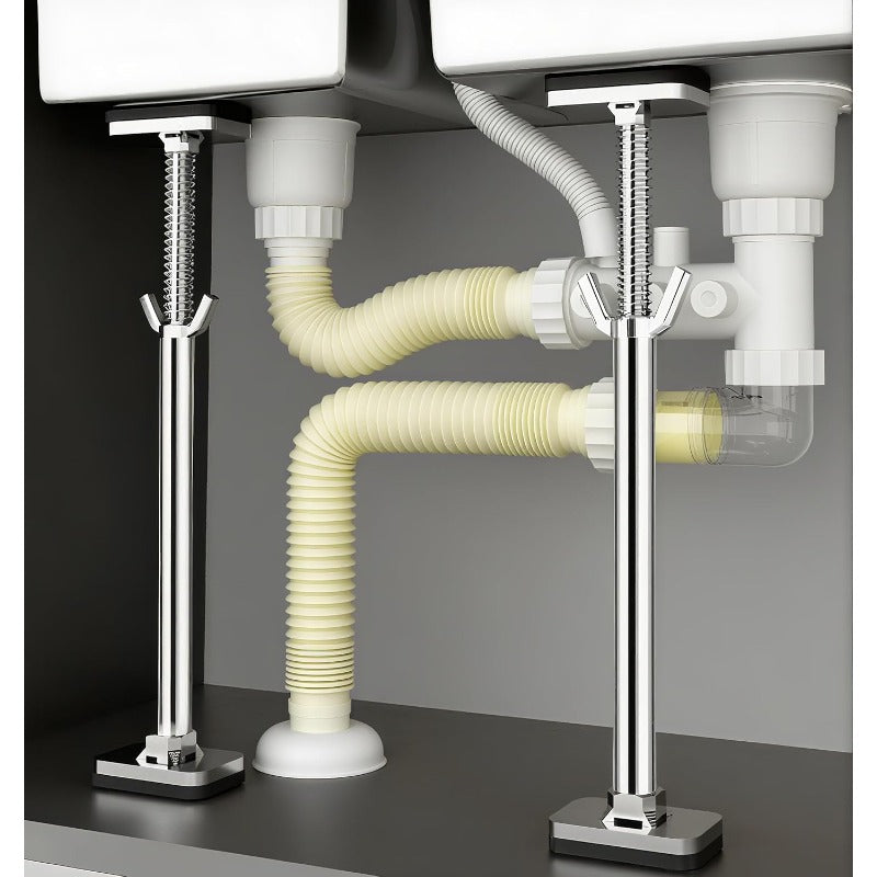 Kit di supporto per lavello sottotop