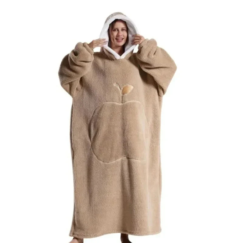 KUSCHELHOOD | Felpa con cappuccio oversize in pile per il massimo comfort