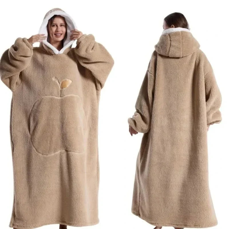 KUSCHELHOOD | Felpa con cappuccio oversize in pile per il massimo comfort