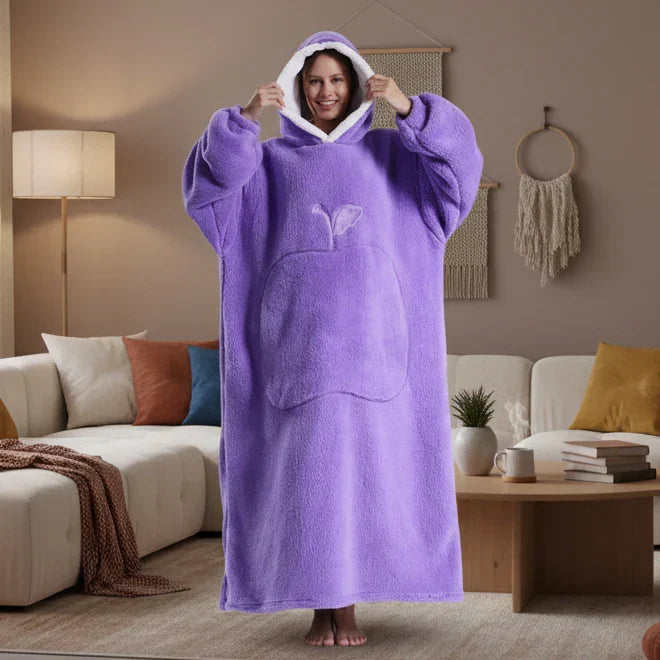 KUSCHELHOOD | Felpa con cappuccio oversize in pile per il massimo comfort