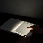 Lampada da Lettura LED Ultra Sottile Ricaricabile USB