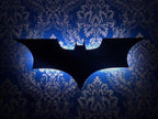 Lampada da parete Batman LED con telecomando wireless e cambio di colore