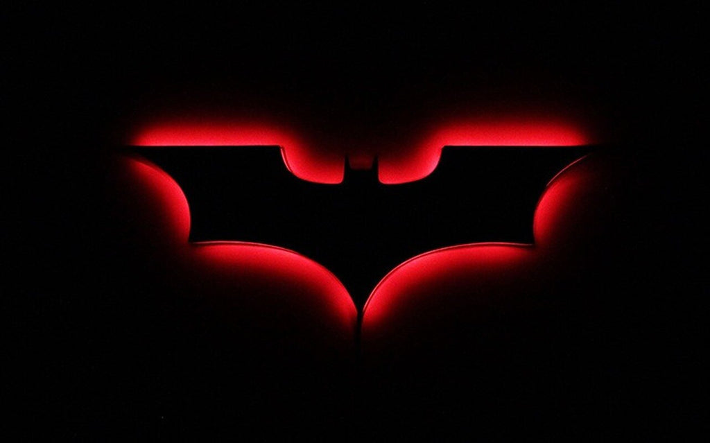 Lampada da parete Batman LED con telecomando wireless e cambio di colore