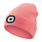 Cappello a cuffia LED ricaricabile per l'inverno