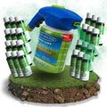 Liquid Lawn Hydro Mousse Spray On Grass Seed | Applicazione semplice per prati diradati e aree ad alto calpestio
