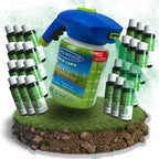 Liquid Lawn Hydro Mousse Spray On Grass Seed | Applicazione semplice per prati diradati e aree ad alto calpestio