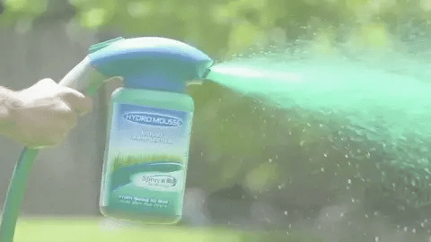 Liquid Lawn Hydro Mousse Spray On Grass Seed | Applicazione semplice per prati diradati e aree ad alto calpestio