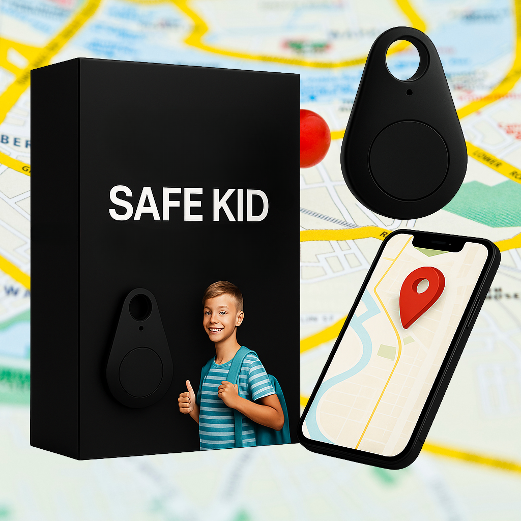 Localizzatore GPS Sicuro per Bambini: Posizione in Tempo Reale & Allarme SOS