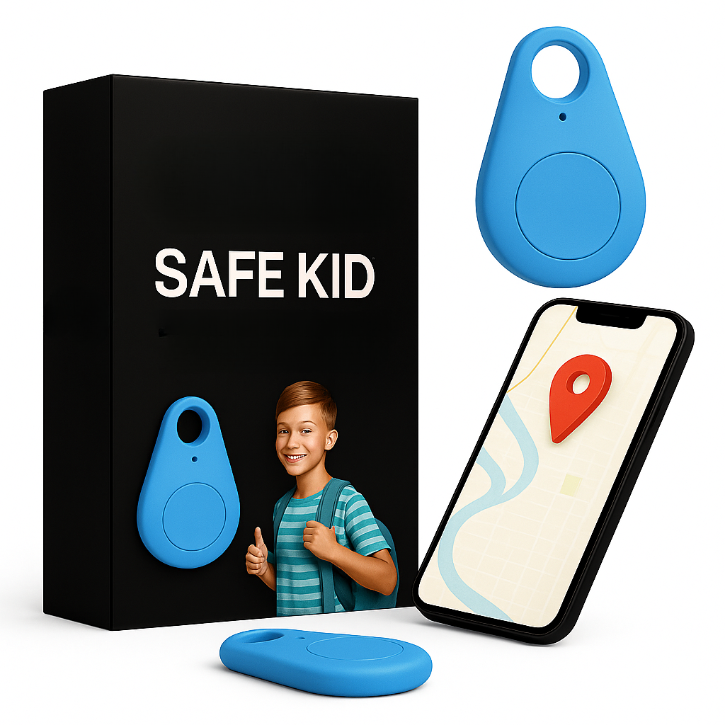 Localizzatore GPS Sicuro per Bambini: Posizione in Tempo Reale & Allarme SOS