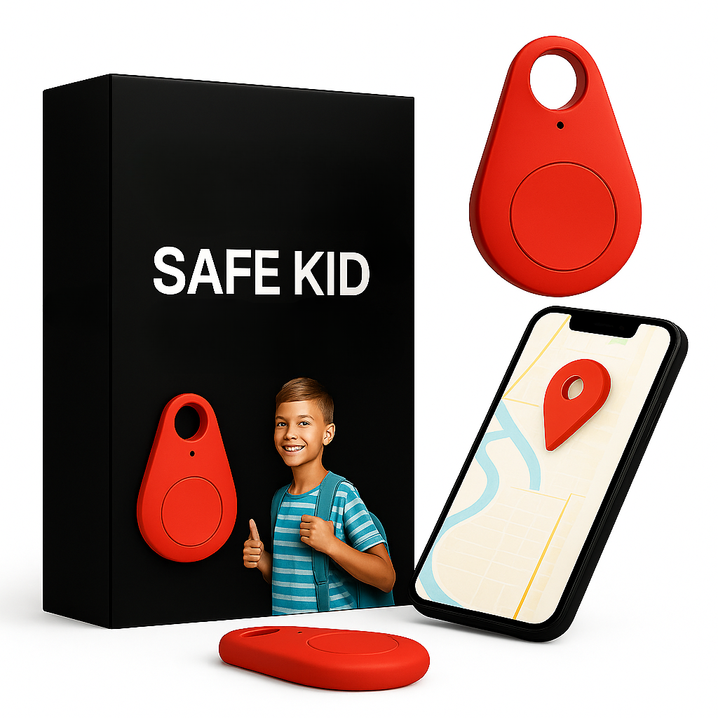 Localizzatore GPS Sicuro per Bambini: Posizione in Tempo Reale & Allarme SOS