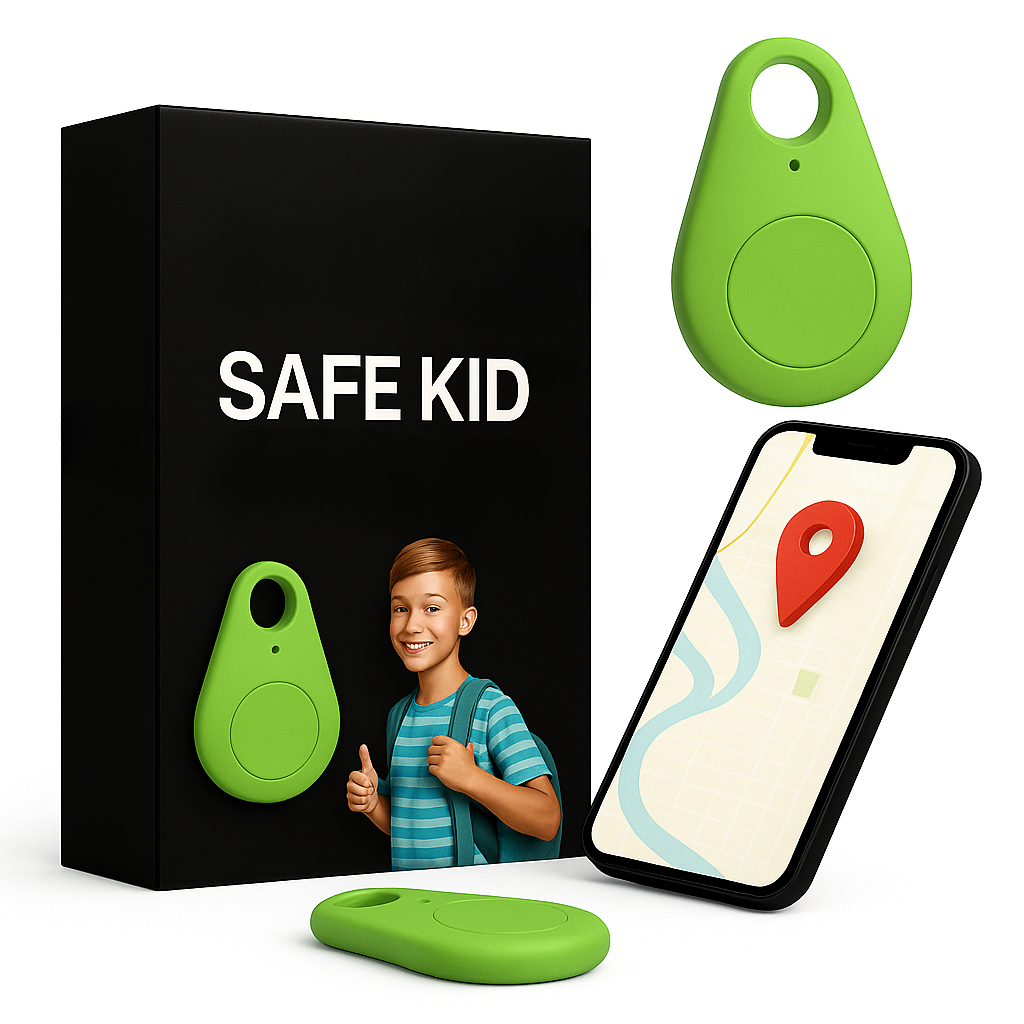 Localizzatore GPS Sicuro per Bambini: Posizione in Tempo Reale & Allarme SOS