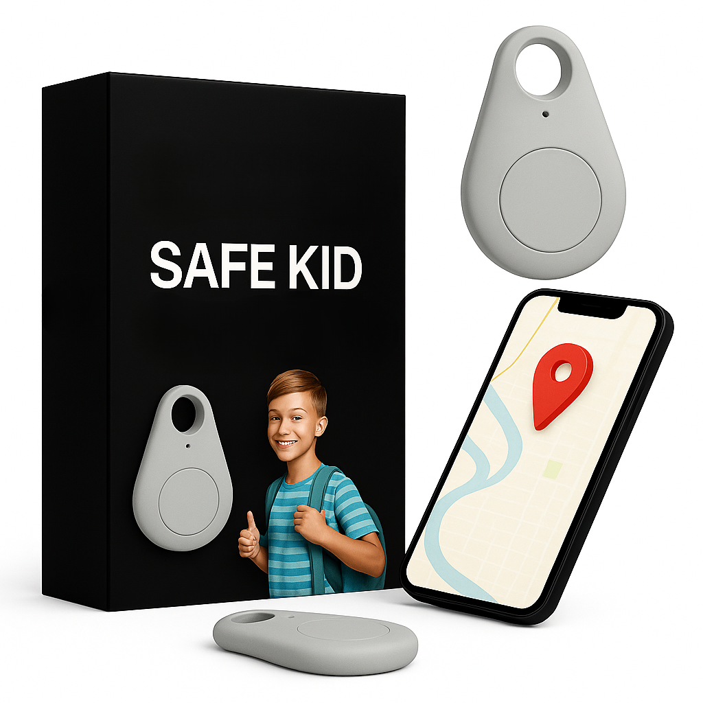 Localizzatore GPS Sicuro per Bambini: Posizione in Tempo Reale & Allarme SOS