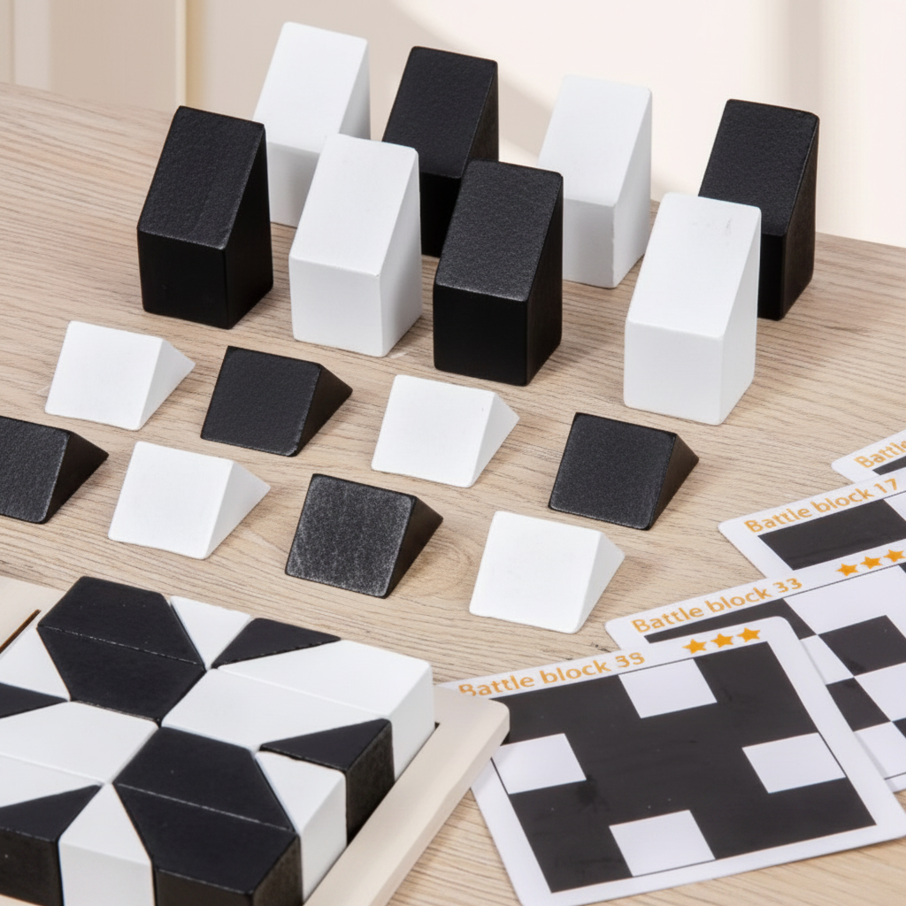 Logikspiel Holz Puzzle Gehirn Teaser Strategisches