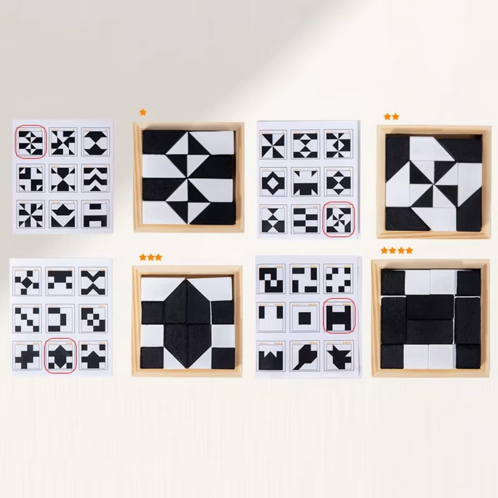Logikspiel Holz Puzzle Gehirn Teaser Strategisches