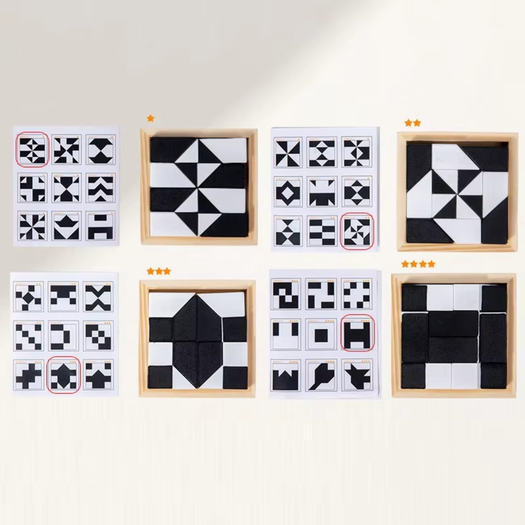 Logikspiel Holz Puzzle Gehirn Teaser Strategisches
