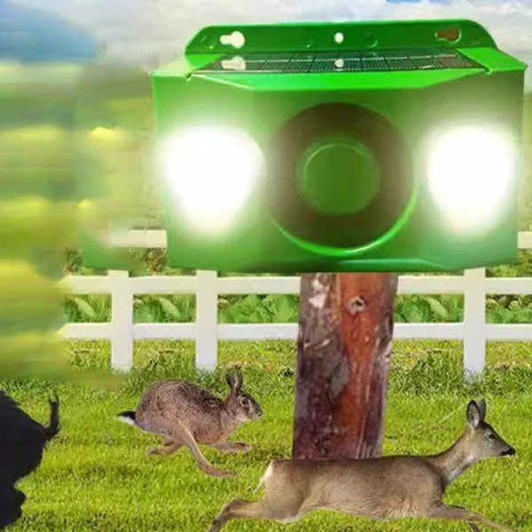 Luci di Avvertimento Solari Repellenti per Bestie