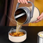Lunch Box Riscaldabile USB | Acciaio inox 304, Scaldavivande portatile