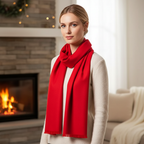 Sciarpa unisex di lusso in misto cashmere