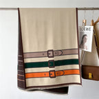 Lussuosa sciarpa in misto cashmere da donna