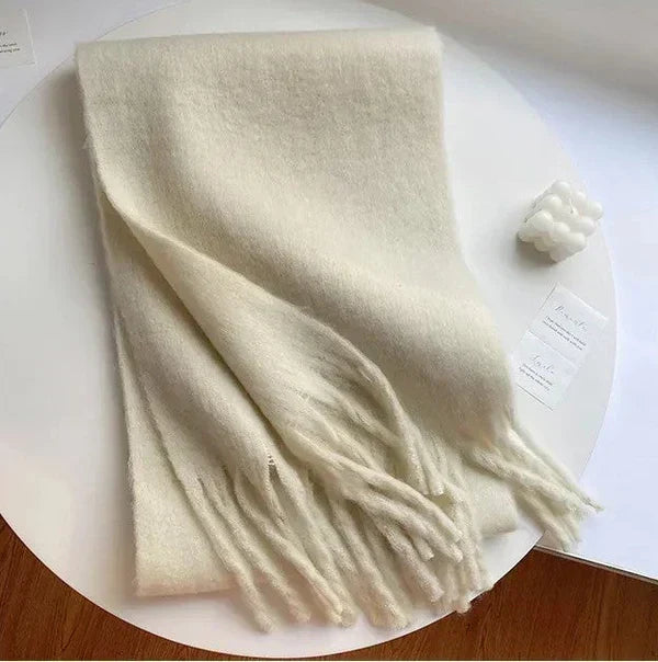 Lussuosa sciarpa in cashmere da donna per il calore invernale