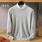 Maglione con scollo a O in cashmere Lyra | 100% pura maglia giapponese
