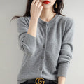 Lyria Cardigan in cashmere maglia morbida per primavera e autunno