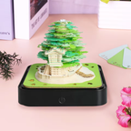 Calendario magico 2026 | Albero verde con luci