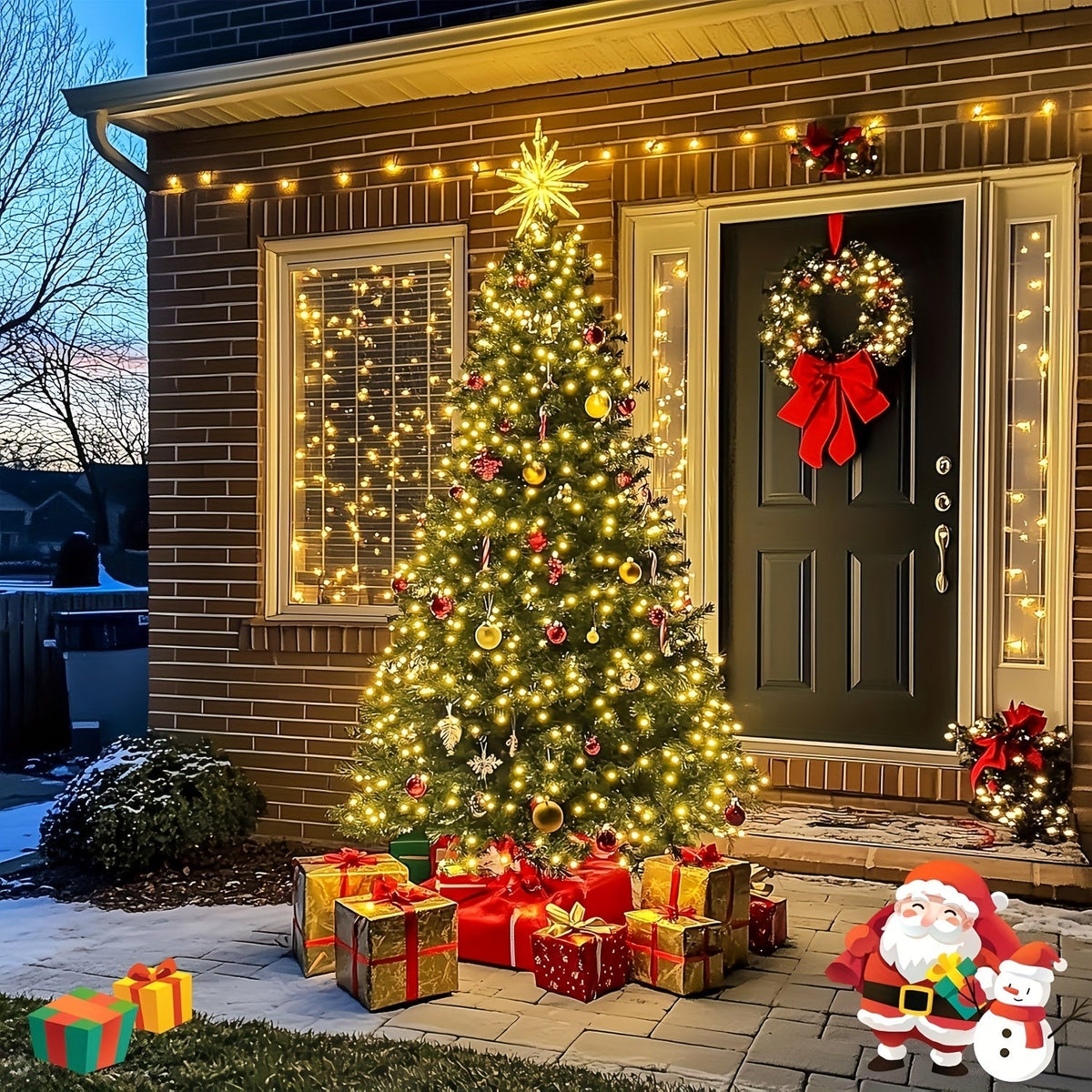 Magiche luci di Natale | Professionale e impermeabile