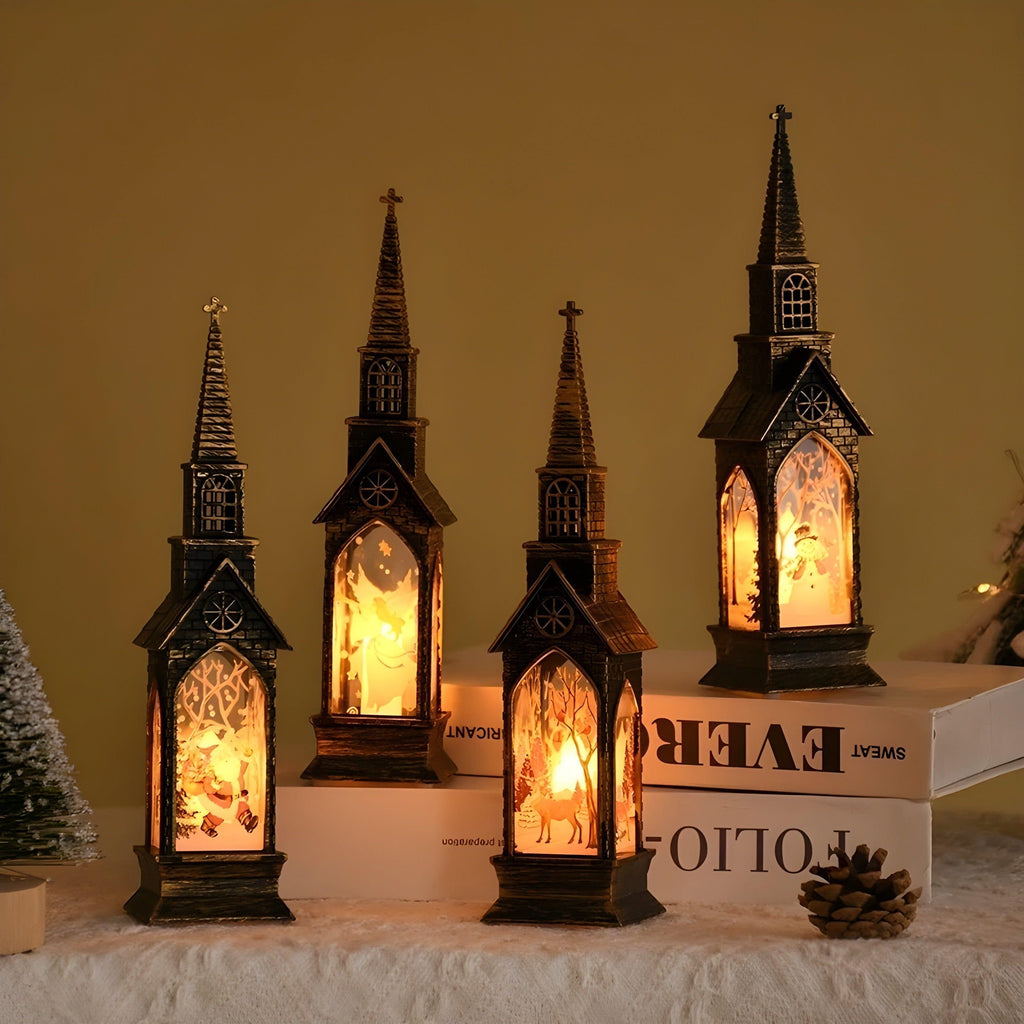 HolidayGlow Light - Lampada LED moderna per ornamento natalizio