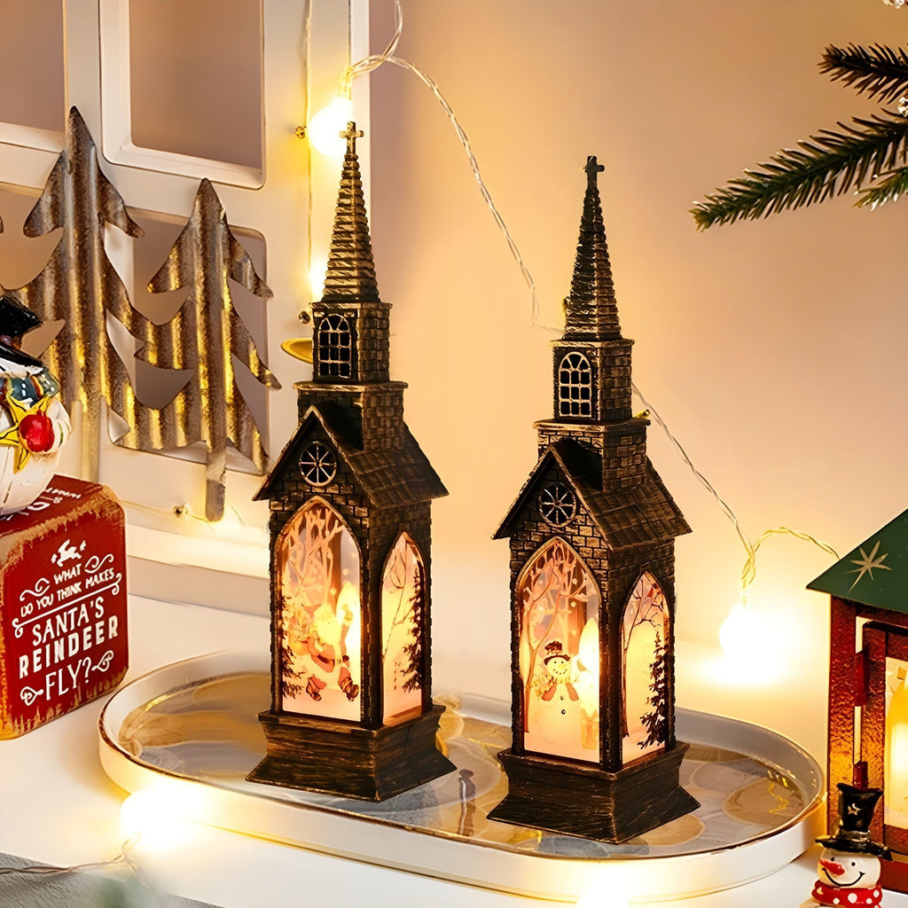 HolidayGlow Light - Lampada LED moderna per ornamento natalizio