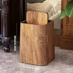 Marble Trash Can | Elegante coperchio girevole