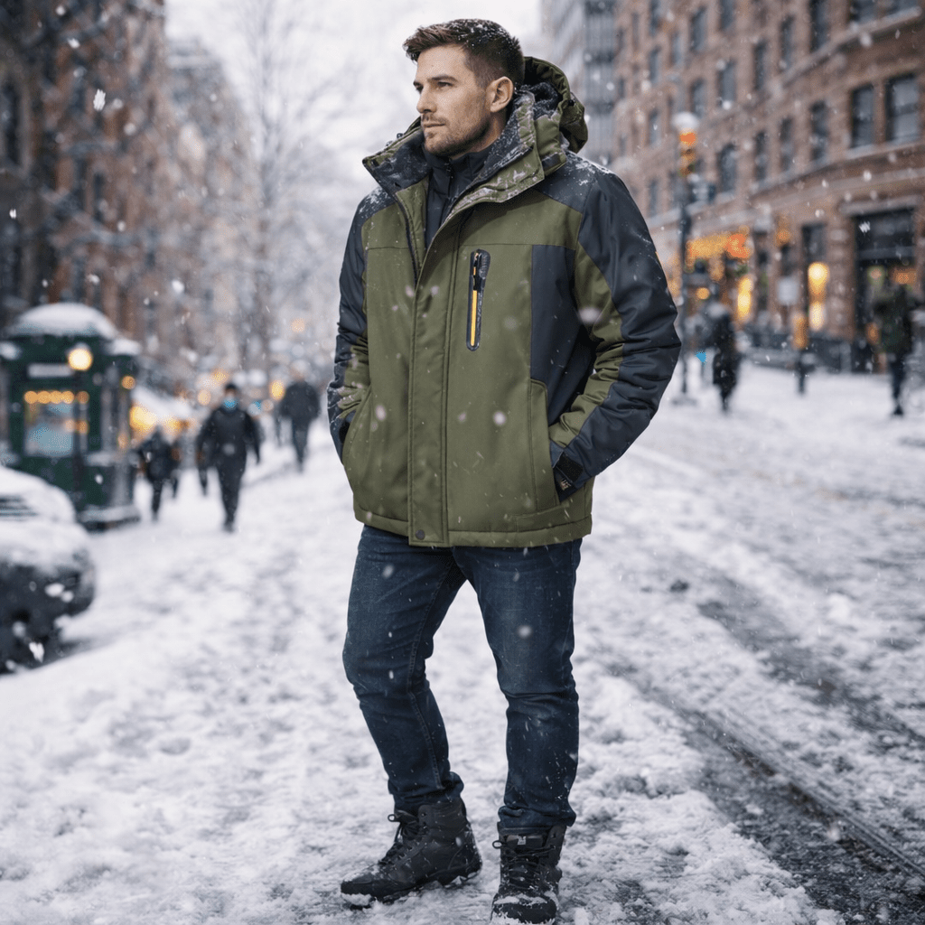 Cappotto invernale da uomo per tutte le stagioni: resta caldo e asciutto con qualsiasi clima