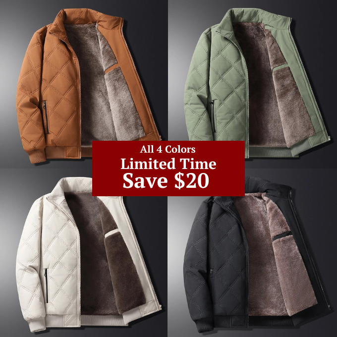 Giacca invernale da uomo Alpine Guard: massimo calore