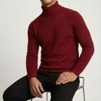 Maglione dolcevita alpino da uomo