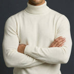 Maglione dolcevita alpino da uomo