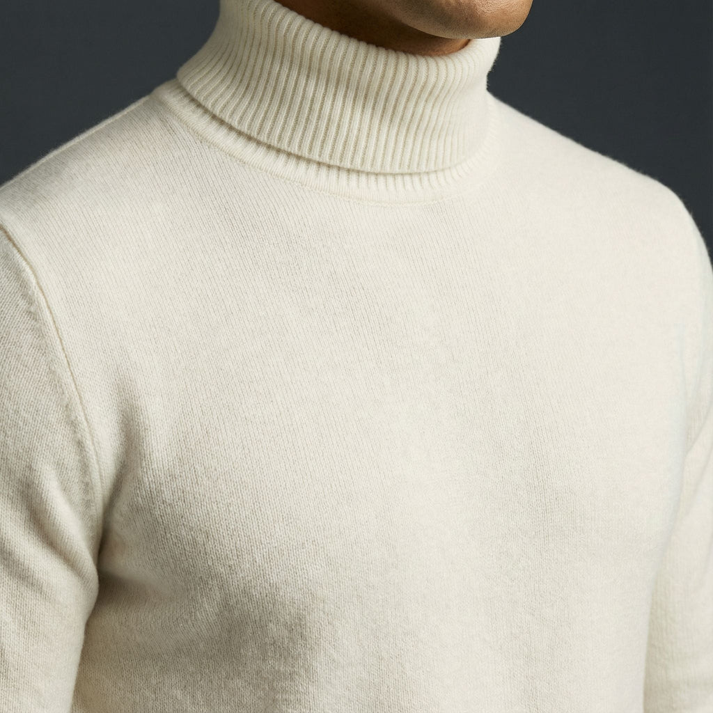 Maglione dolcevita alpino da uomo