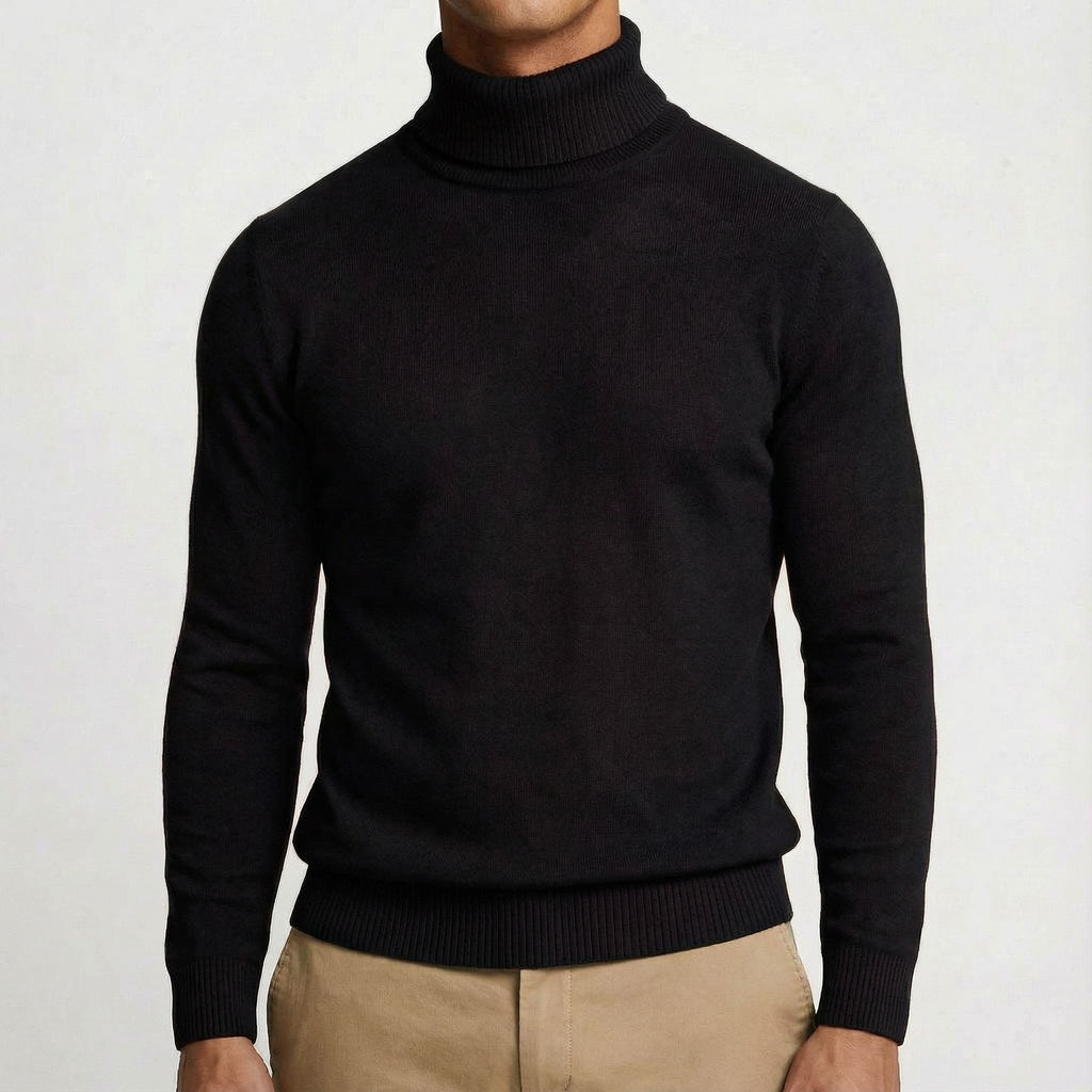 Maglione dolcevita alpino da uomo
