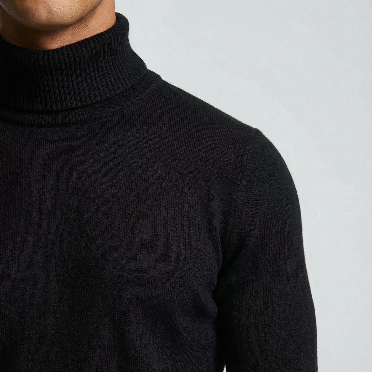 Maglione dolcevita alpino da uomo