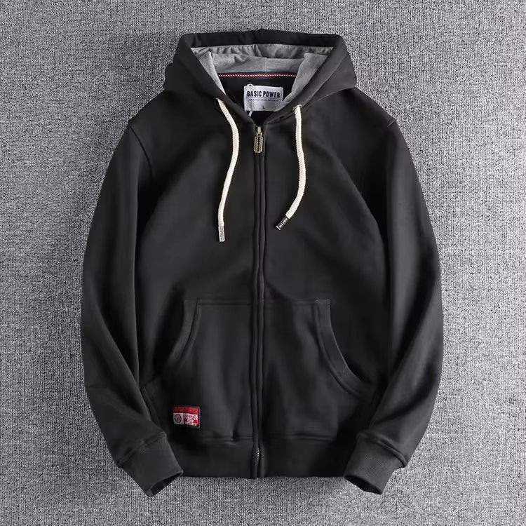 Felpa con cappuccio e zip intera Apex da uomo | Comfort durevole ed elegante