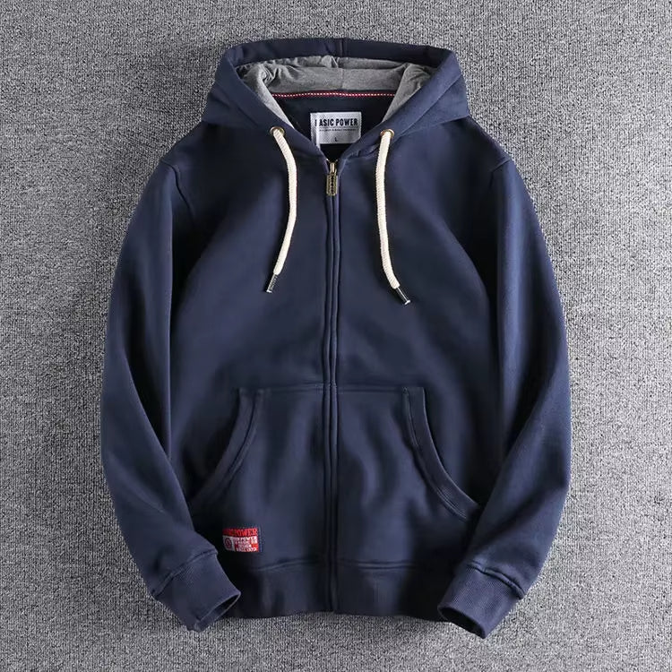 Felpa con cappuccio e zip intera Apex da uomo | Comfort durevole ed elegante