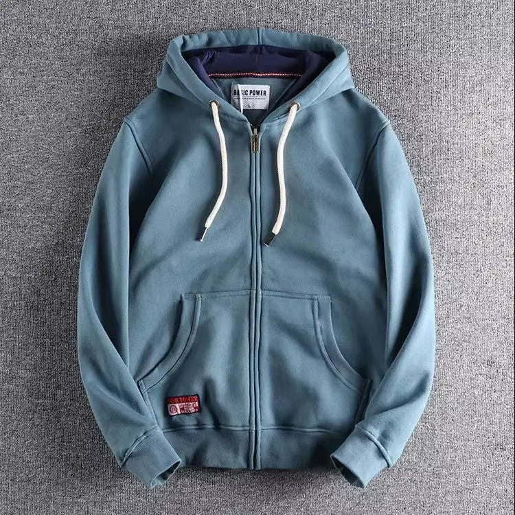 Felpa con cappuccio e zip intera Apex da uomo | Comfort durevole ed elegante