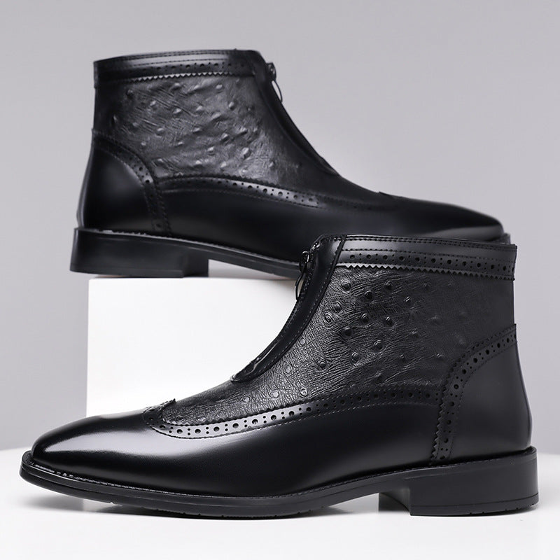 Stivali classici con cerniera Belmont da uomo