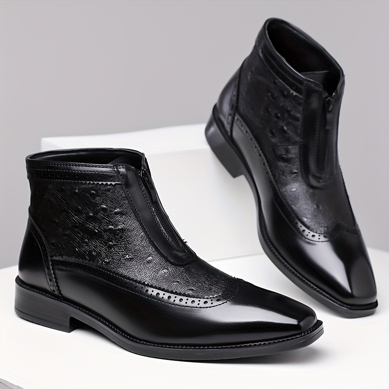 Stivali classici con cerniera Belmont da uomo