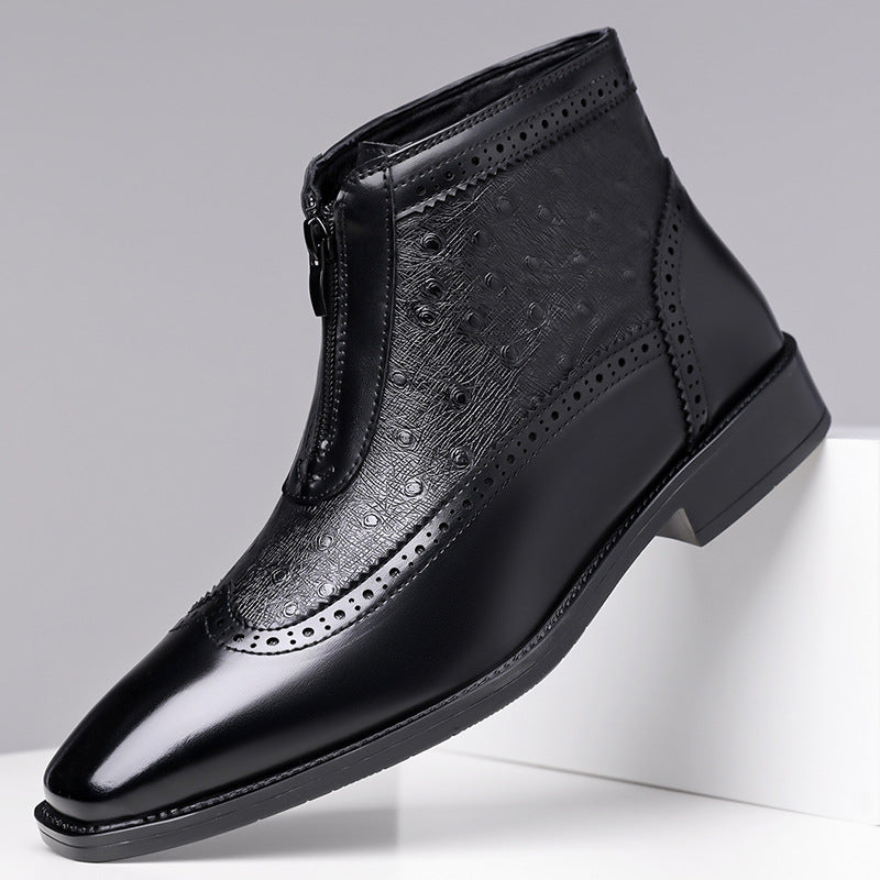 Stivali classici con cerniera Belmont da uomo