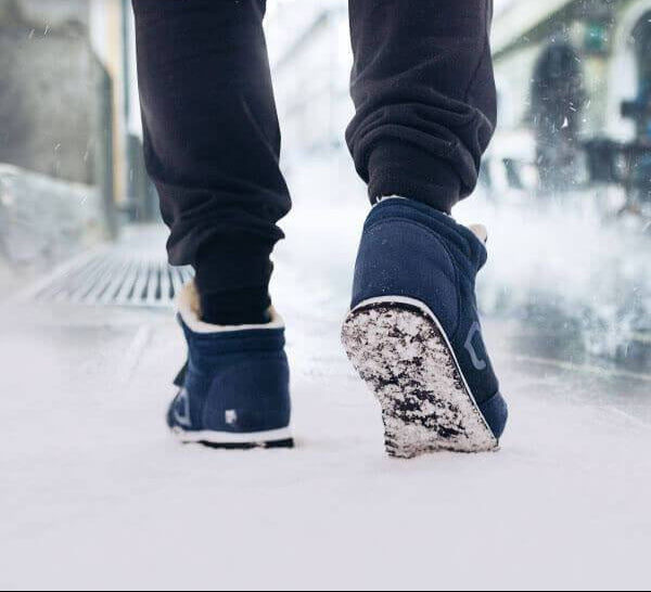 Caldi stivali da neve invernali da uomo per condizioni ghiacciate
