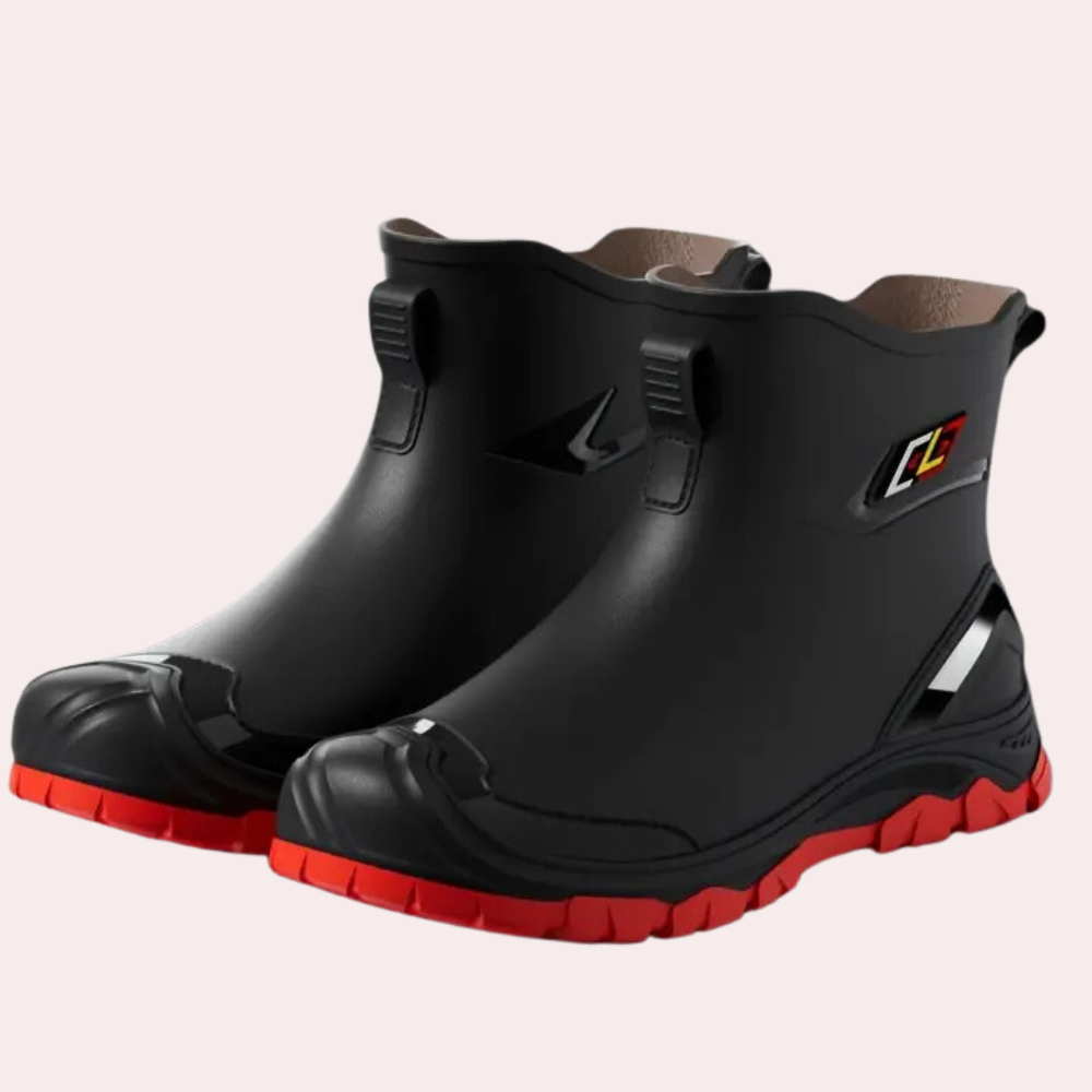 Stivali invernali neri da uomo per presa e calore superiori